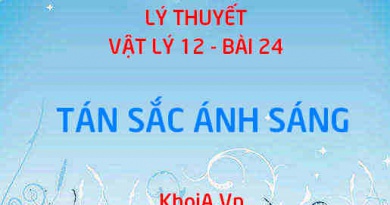 Hiện tượng tán sắc ánh sáng là gì? Thí nghiệm tán sắc ánh sáng của Niu-tơn và ứng dụng - Vật lý 12 bài 24